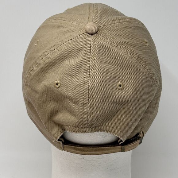 Playboy Dad Hat Baseball Cap Bunny Logo 47 Brand 6 Panel Strapback Beige - Picture 3 of 10